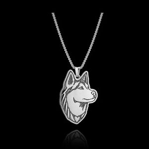 SIBERIAN HUSKY 🐕 DOG LOVER NECKLACE ❤️ UNISEX